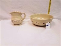 Woven Traditions Small Bowl & Pitcher Set