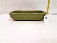Sage Woven Traditions Serving Dish