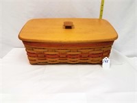1996 Mother's Day Vanity Basket w/ Red Weave