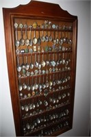 2 Spoon Holders with Collector Spoons