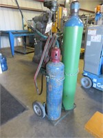 Torch Cart with Bottles