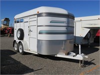 2001 Thuro Bilt 2 Horse Slant Trailer