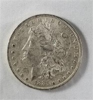 1885 O Morgan Dollar XF