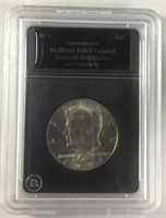 1971 D Kennedy Half Dollar BU