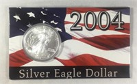 2004 Silver Eagle Dollar