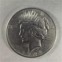 1923 Peace Dollar XF+++