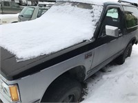 Abandoned Chevy Blazer