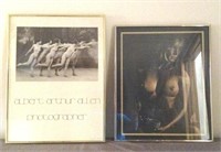 Lot of 2 Framed prints. 
Albert Arthur Allen