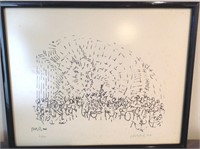 Signed & Numbered Litho 47/50 Robert Weil 1969
