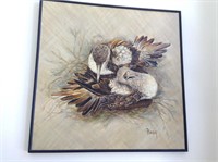 Oil painting Signed by Fineg
, "Wild life"