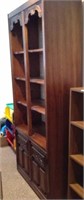 4 Shelf bookcase with storage