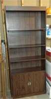 Bookshelf w/ storage,  71" Tall x 12" deep  x 30"