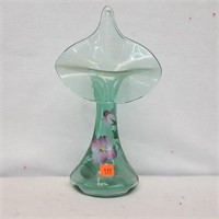 Fenton Handpainted Jack in the Pulpit Vase Signed