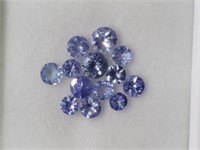 Genuine Tanzanite Gemstones  2.5-4.5mm