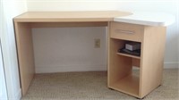 Contemporary  Adjustable Side Unit Desk.