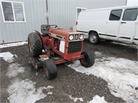 International 184 Tractor with Mower Deck