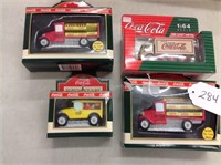 Coca Cola Model Truck, 3 Ornaments
