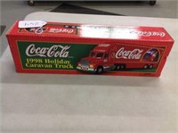 NIB Coca Cola 1998 Holiday Caravan Truck