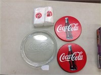 Coca Cola Serving Platters and Napkins
