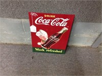 Coca Cola Tin Sign