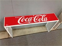 3 Sided Coca Cola Tin Sign