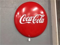 3x3 ft Round Metal  Coca Cola Sign