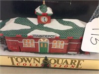 Coca Cola Town Square Collection Train Depot