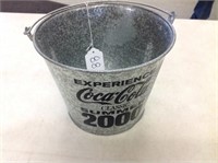 Coca Cola Tin Pail