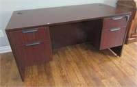 Modern quality office desk with four drawers and