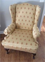 Schlager Upholstery occasional arm chair. Note: