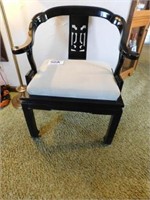 Asian style side chair, 28" x 18"