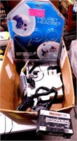 Box of Helmet Head Sets/Harley Davidson Tuning
