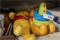 WINNIE THE POOH TOY AND PLUSH TOY