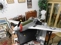 Large D6 Military Battery Powered Foam Air Plane