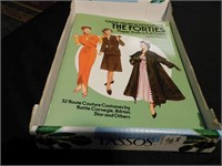 Lot of 6 Paper Doll Costume Books - Great Queens,