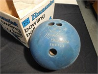 Blue Manta Vintage Brunswick Bowling Ball
