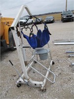 Handicap Hydraulic Lift & Potty Chair