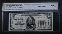 1929 $50 TYPE 1 NATIONAL CURRENCY