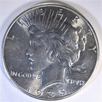 1935 PEACE DOLLAR  CH BU