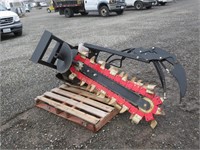 Skid Steer Hydraulic Trencher Attachment