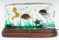 Murano Glass Aquarium Lamp