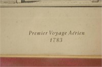 Parisian prints - Premier Voyage Aerien & Ascensio