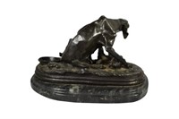 Bronze, "Bitch With Pups", P.J. Mene