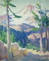 Christian Von Schneidau (1893-1976) landscape