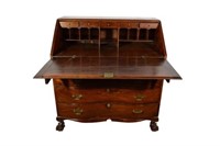 Desk, Oxbow Fall Front, Cherry 18th C