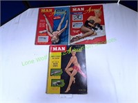 Three (3) Vintage Men's Magazines