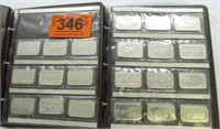 Coin Mother-Lode Mint Albums with 21 One Ounce Bar