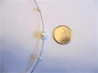 Fresh Water Pearl & Sterling silver necklace