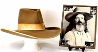 "Potato Creek Johnny's" felt cowboy hat and