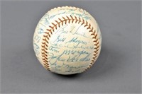 1955 Al Champions Ny Yankees Team Signed Ball